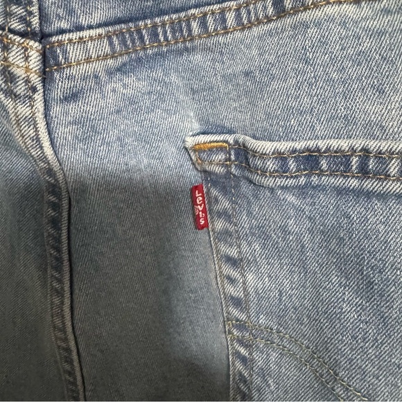 Levi's Blue Straight-Leg Jeans Vintage-Inspired - Picture 4 of 6